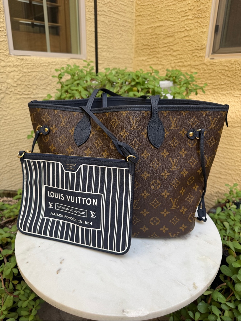 Louis Vuitton Inside Out Neverfull MM Tote